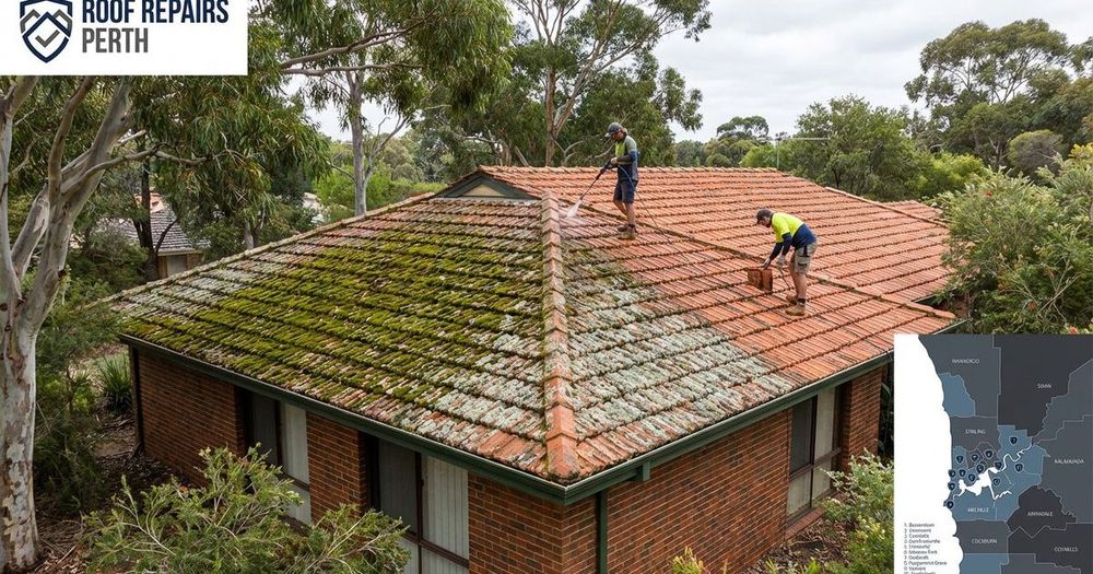 How to Deal with Moss and Lichen on Your Perth Roof